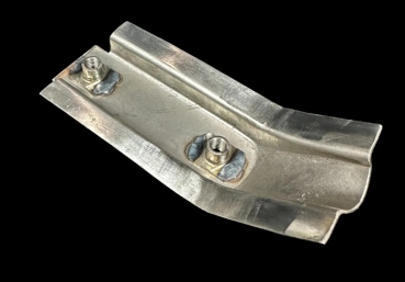 Aufnahme Stoßstangenhalter Stoßstangen Halteblech Stoßstange vorne VW Käfer Brezel Ovali 1946-1957 vergl.111809131
